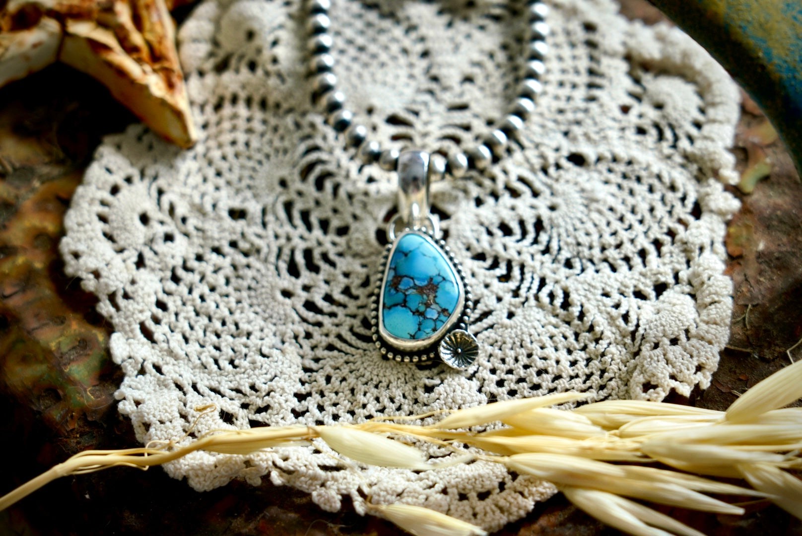 Golden Hills Turquoise Pendant ONLY