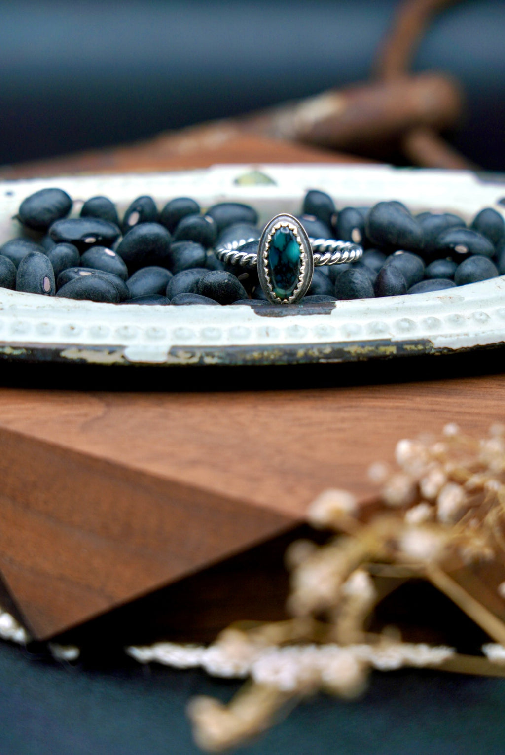 New Lander Variscite Ring SIZE 8