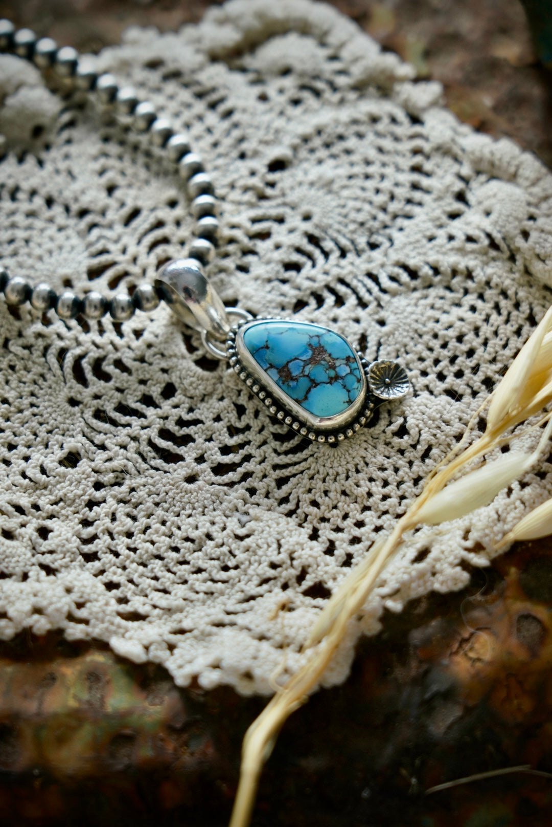 Golden Hills Turquoise Pendant ONLY