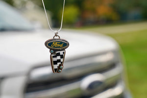 Mixed Metal Ford Necklace