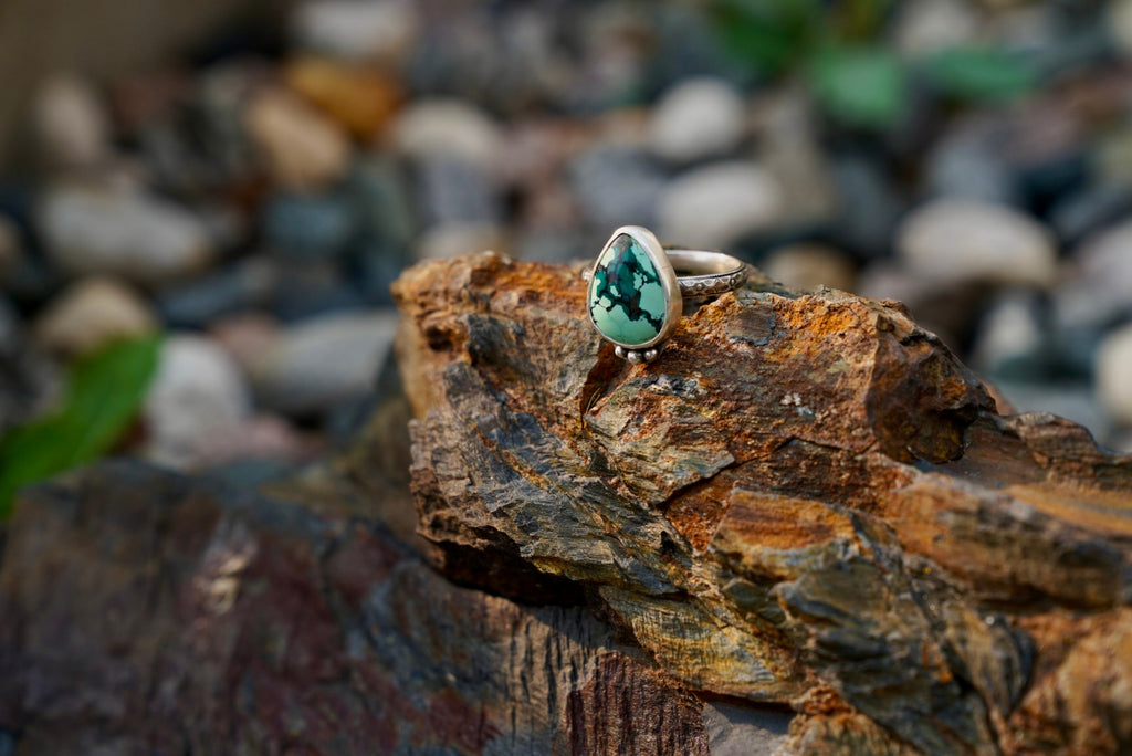 Hubei Turquoise Ring SIZE 9 3/4