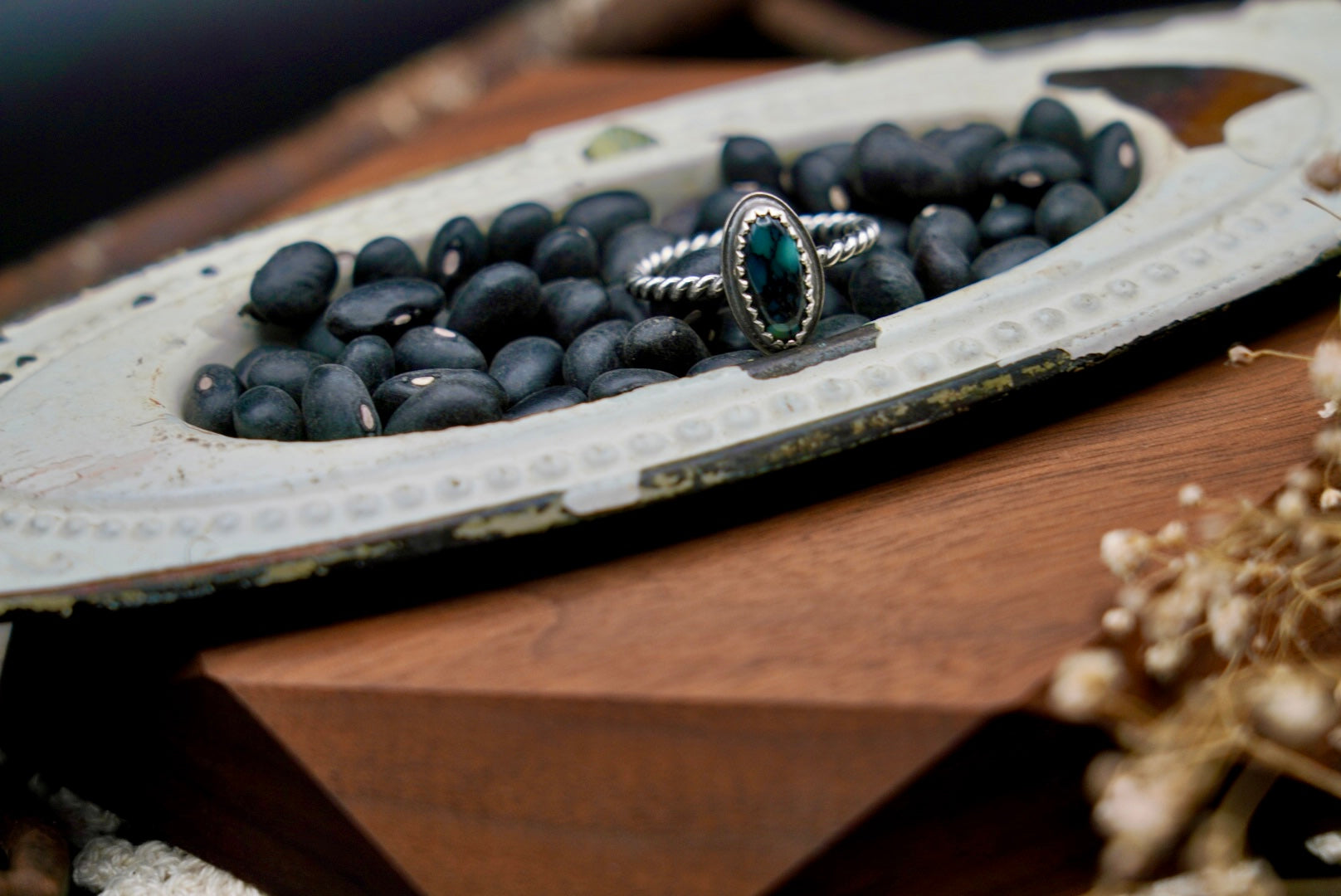 New Lander Variscite Ring SIZE 8