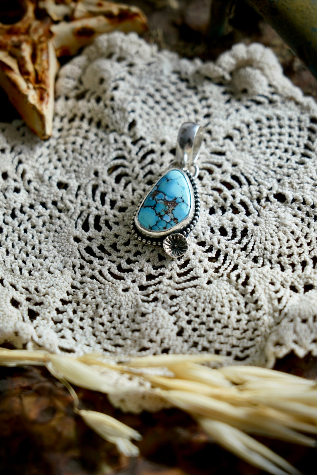 Golden Hills Turquoise Pendant ONLY