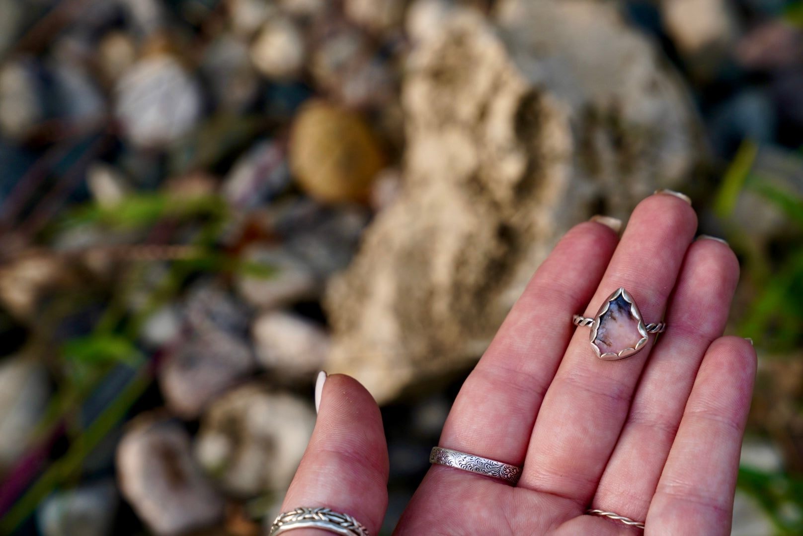Pink Opal Ring SIZE 7