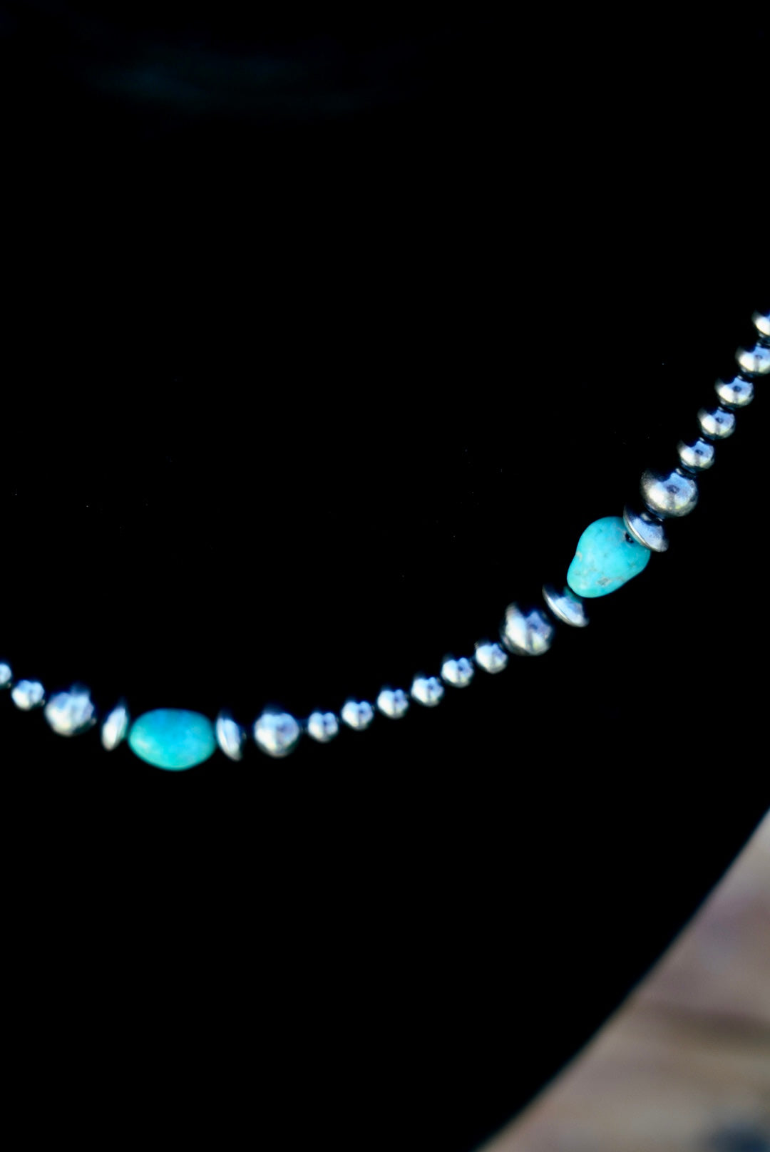 White Water w/4&6mm Beads 16”