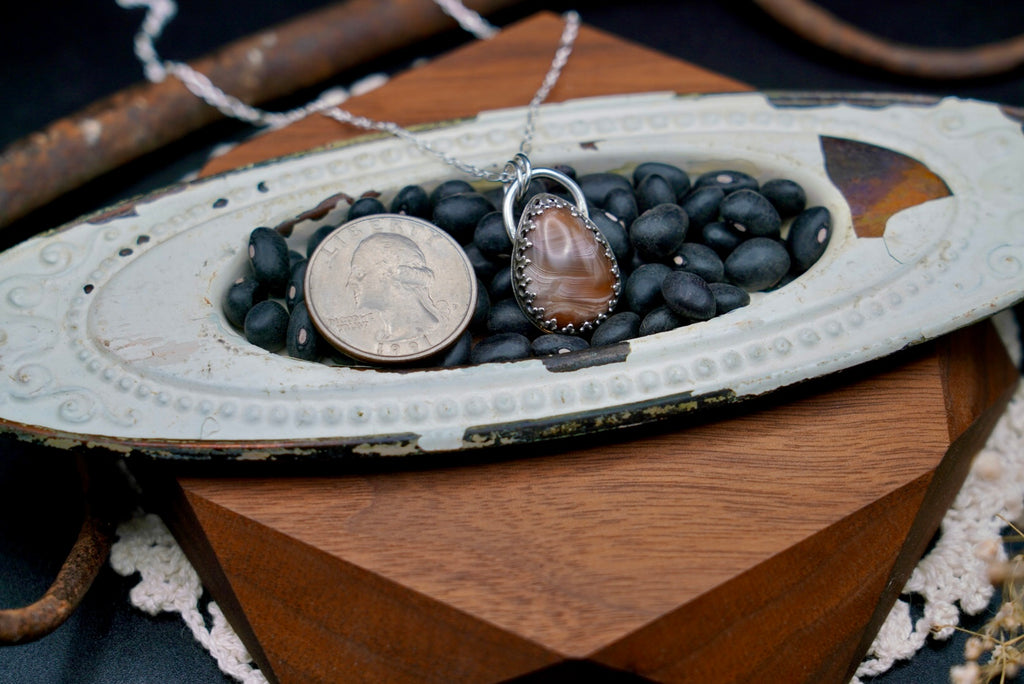 Lake Superior Agate Pendant ONLY